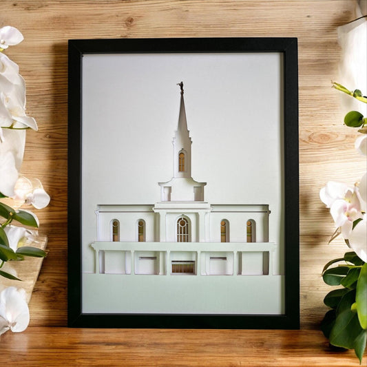 Orlando Temple Art Shadow Box