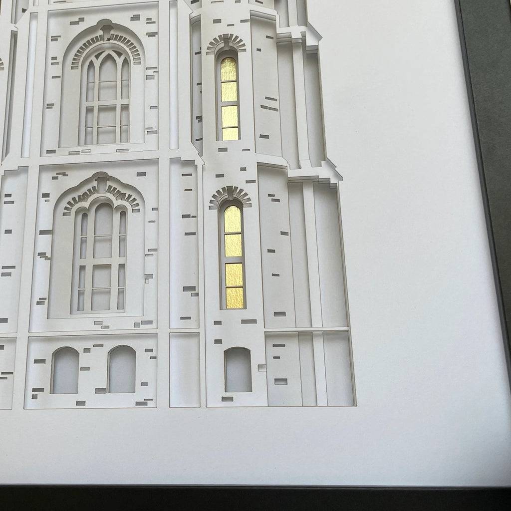 Logan Temple Art - Logan, UT Paper Temple Art image 4