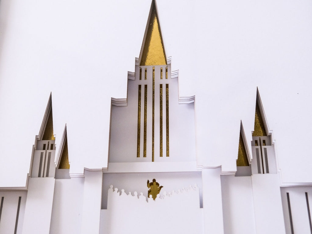 Oakland Temple Art - Oakland, CA Paper Temple Art image 4