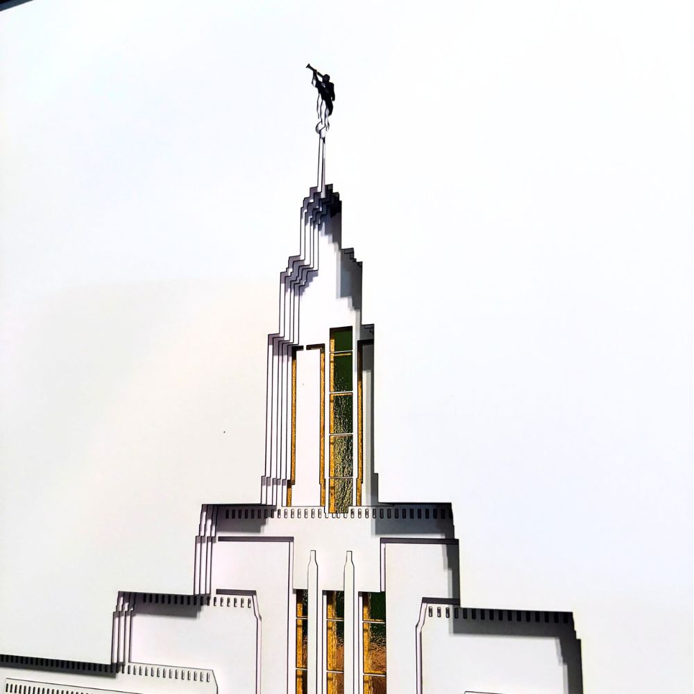 Draper Temple Art - Draper, UT Paper Temple Art image 1