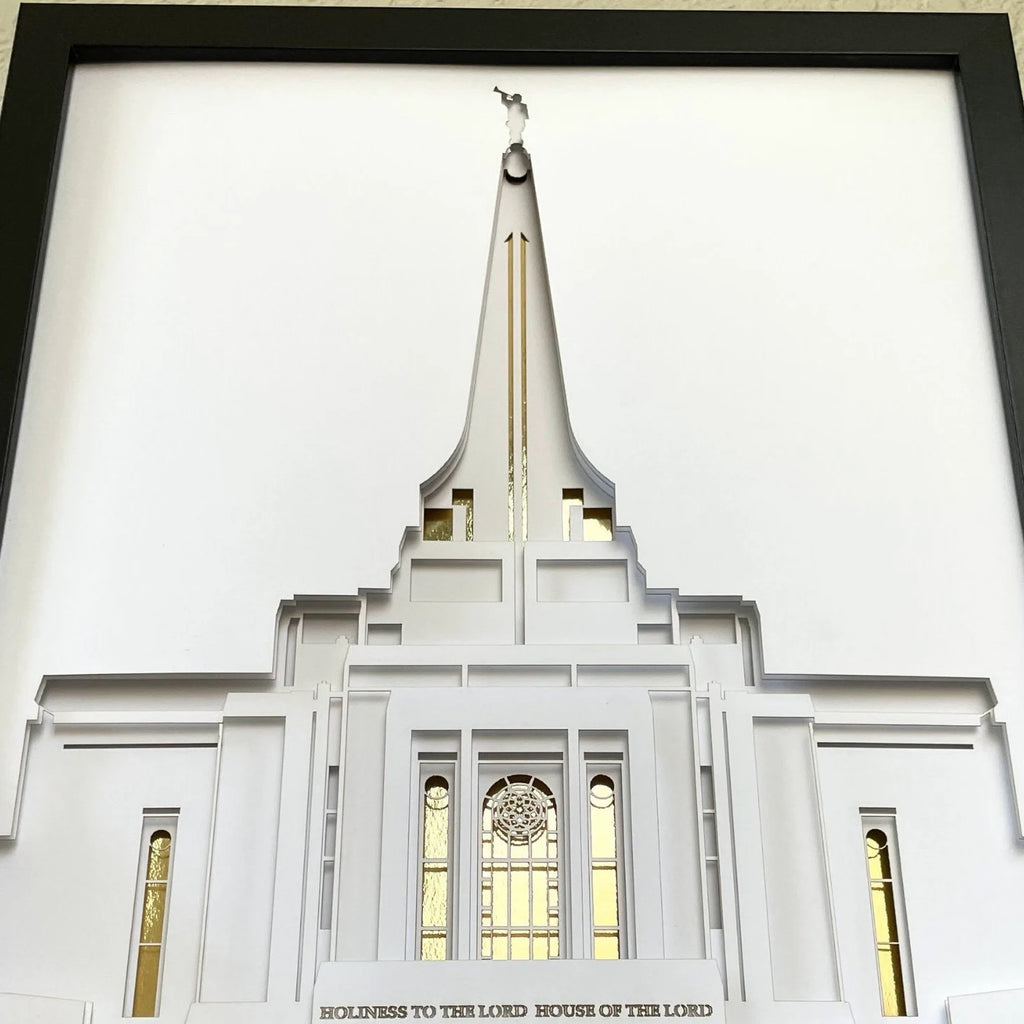 Gilbert Temple Art - Gilbert, AZ Paper Temple Art image 1