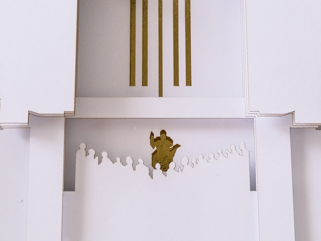 Oakland Temple Art - Oakland, CA Paper Temple Art image 3