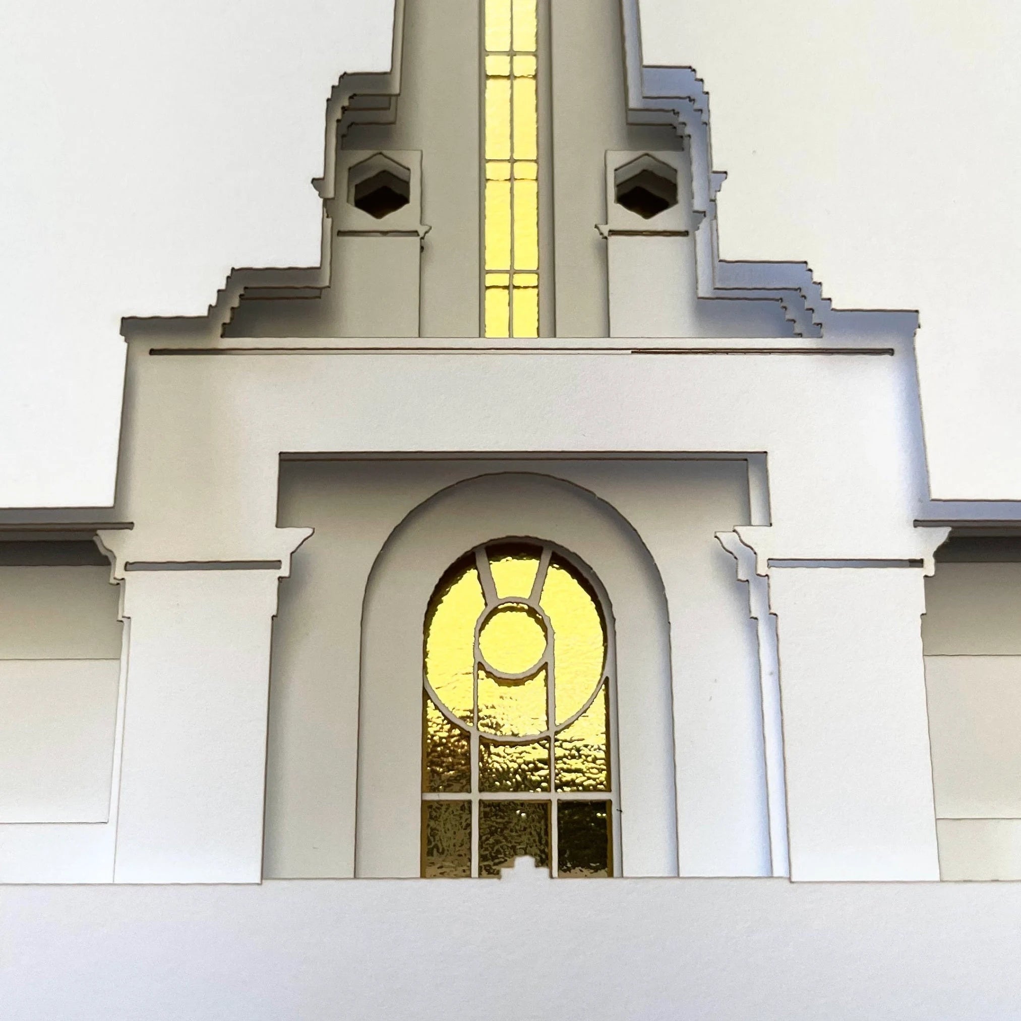 Mt. Timpanogos Temple Art - Mt. Timpanogos, UT Paper Temple Art image 3