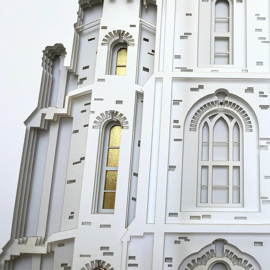 Manti Temple Art - Manti, UT Paper Temple Art image 5