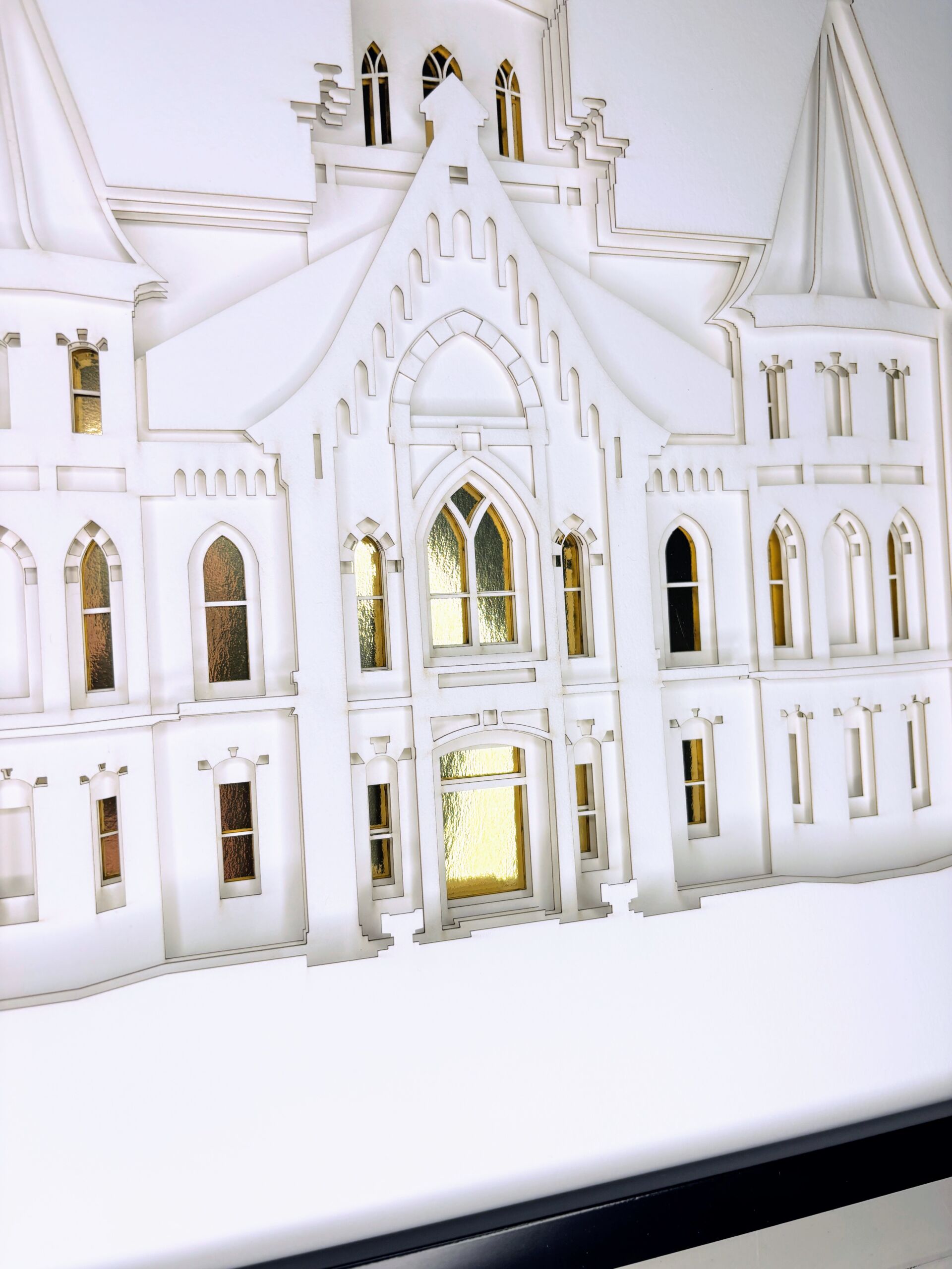 Provo City Center Temple Art - Provo, UT Paper Temple Art image 0