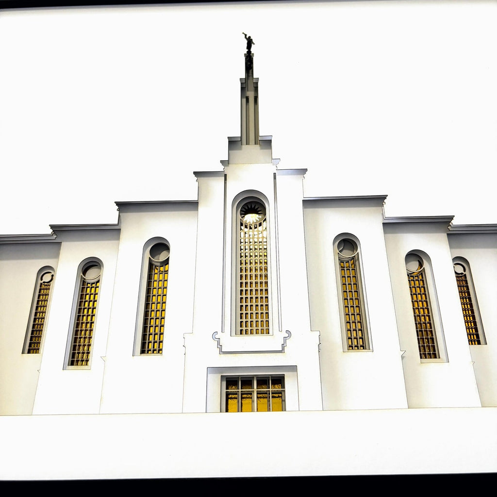 Albuquerque Temple Art - Albuquerque, NM Paper Temple Art image 2