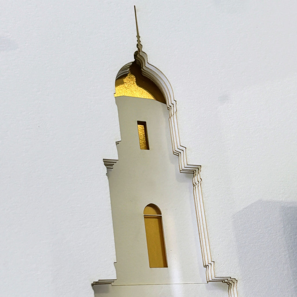 Bentonville Temple Art - Bentonville, AR Paper Temple Art image 6