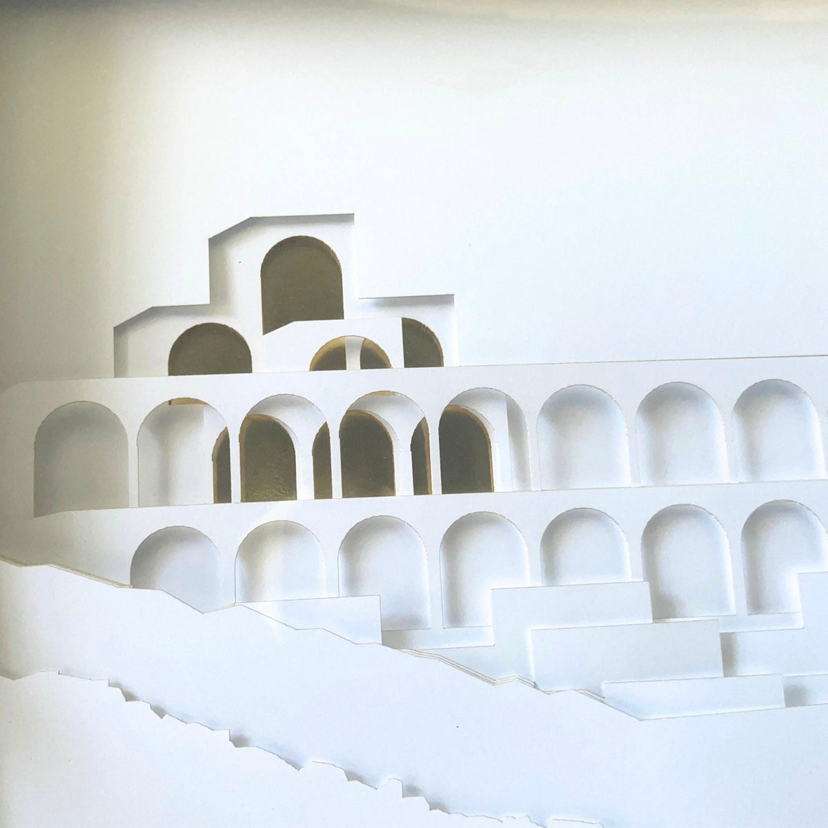 BYU Jerusalem Center Shadow Box Art: BYU JC