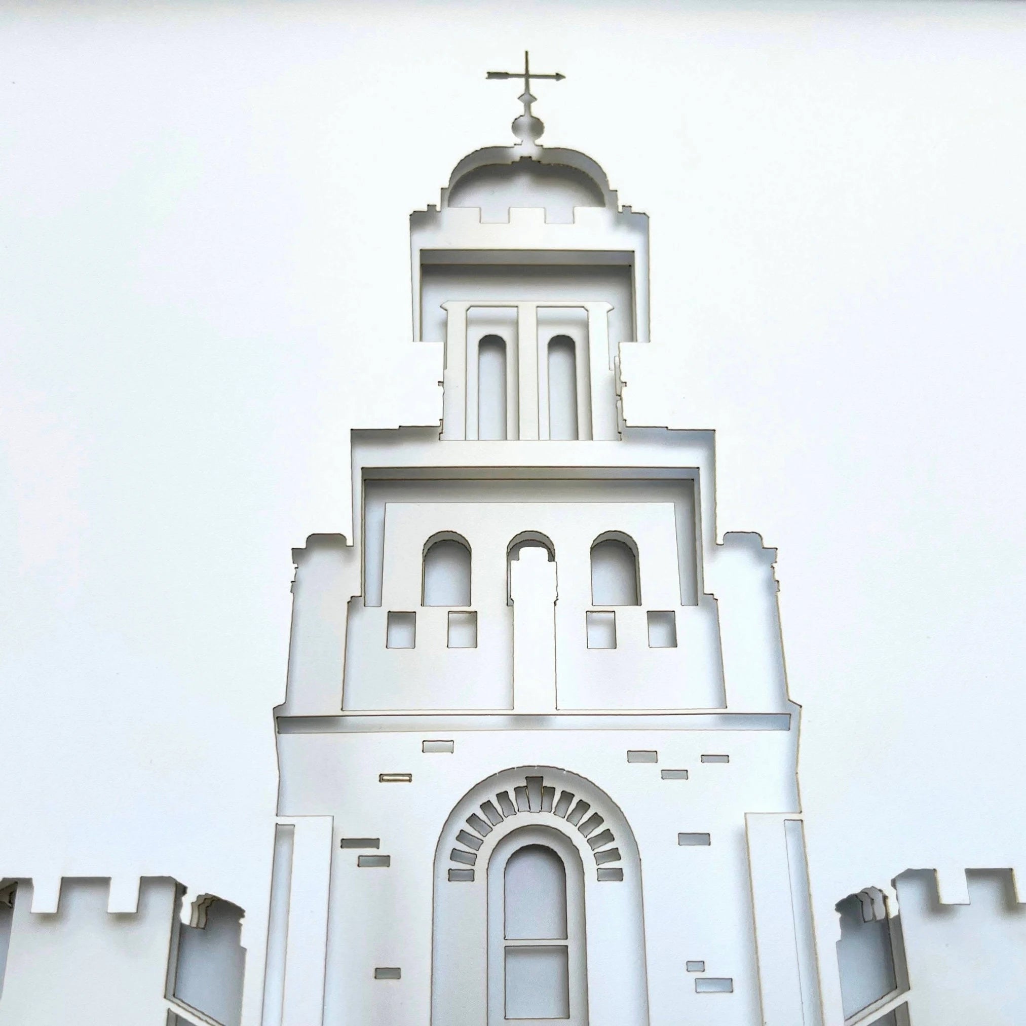 Logan Temple Art - Logan, UT Paper Temple Art image 6