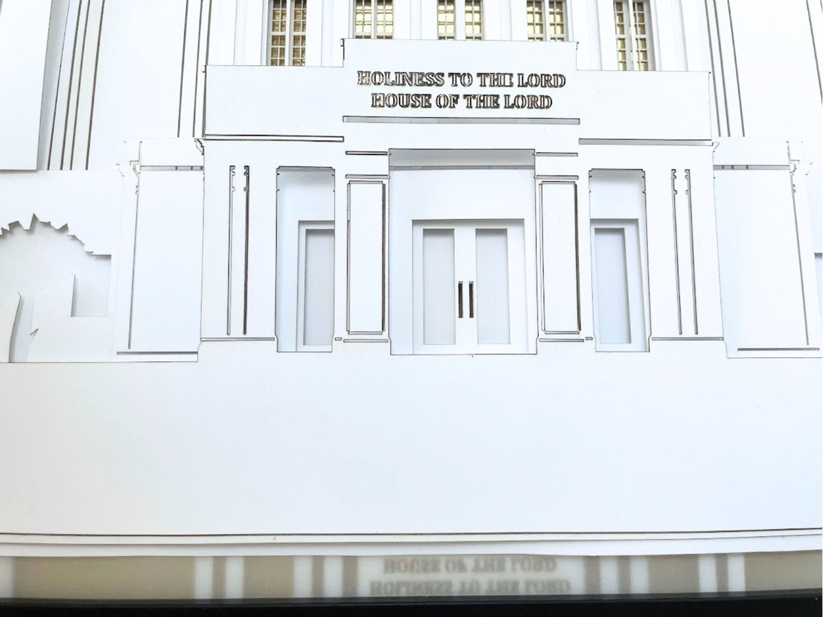 Mesa Temple Art Shadow Box