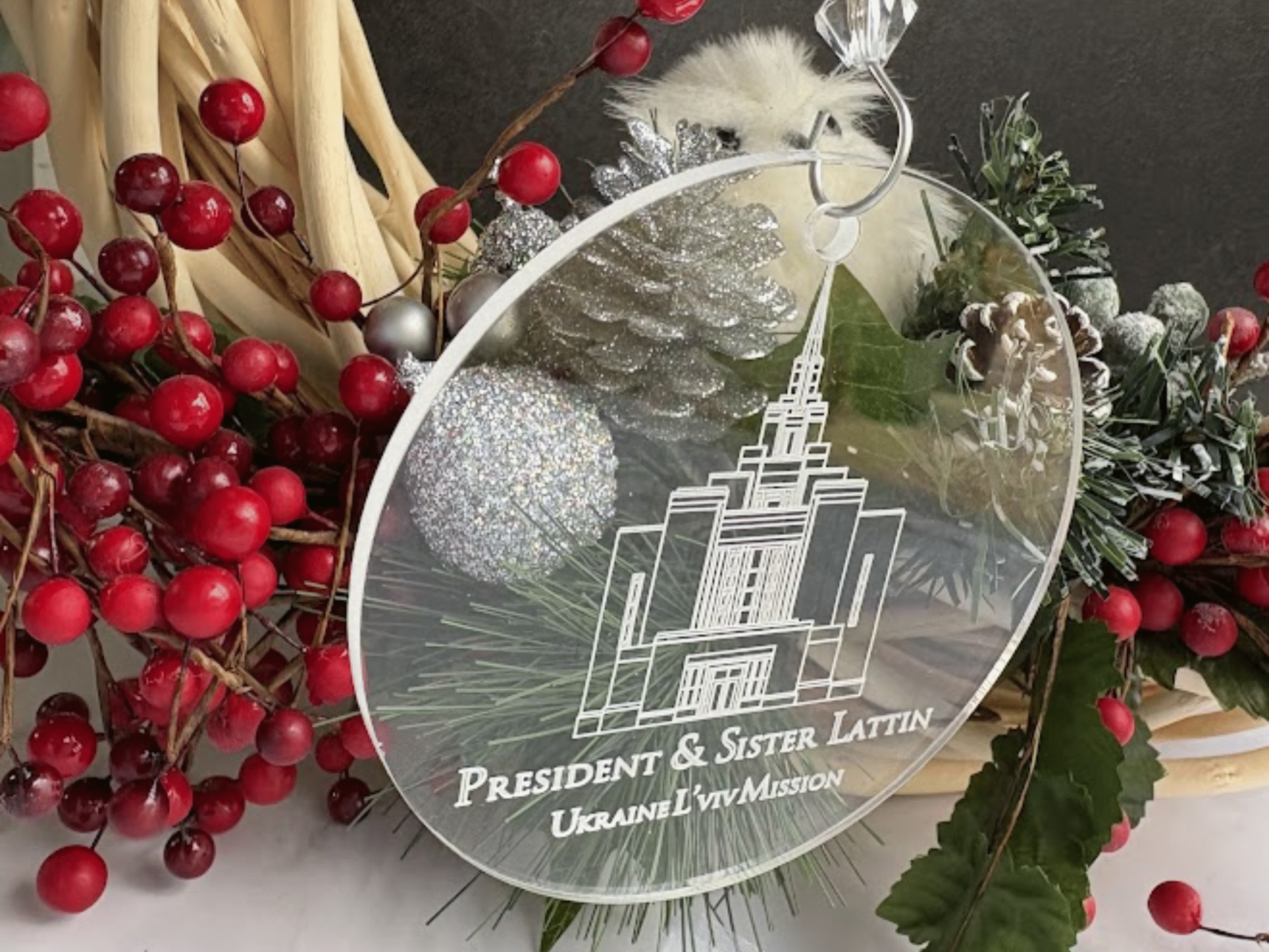 LDS Temple Ornament image 1