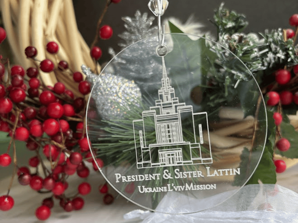 LDS Temple Ornament image 6