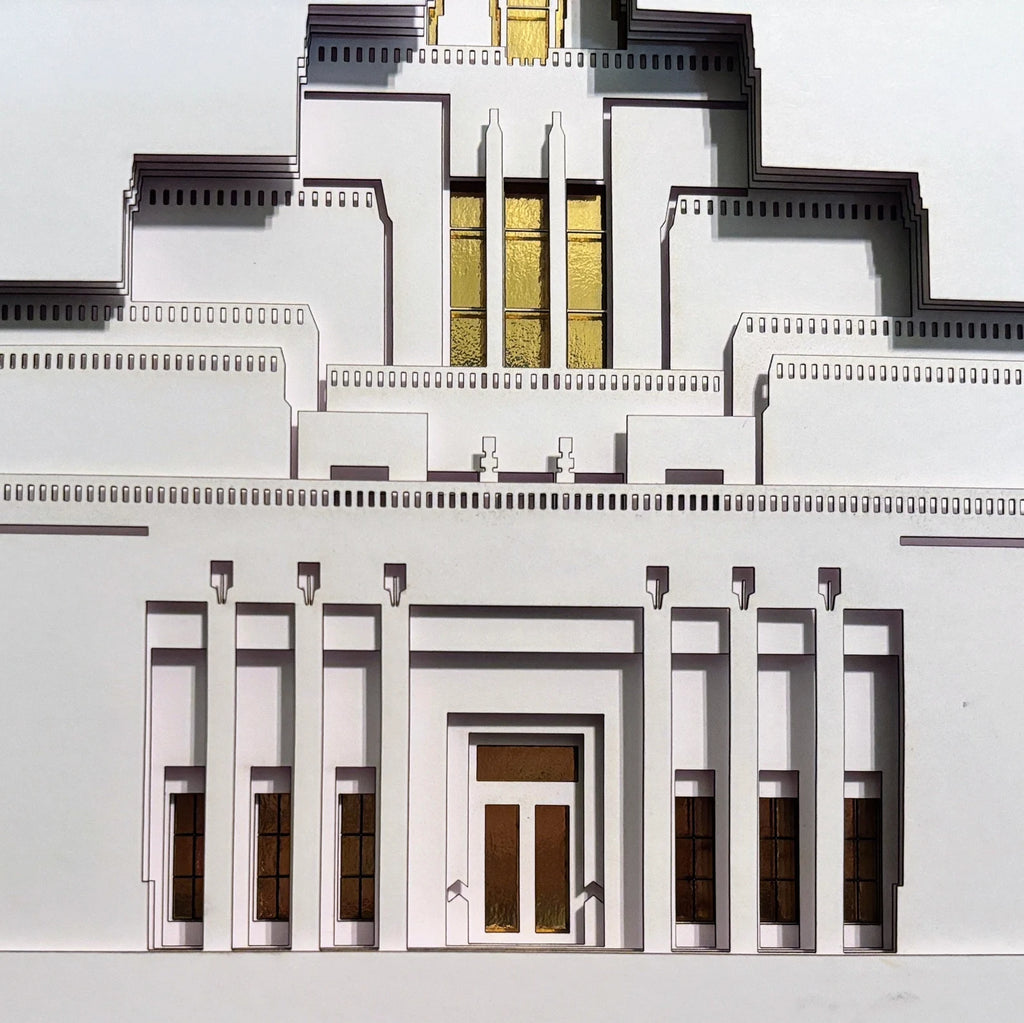 Draper Temple Art - Draper, UT Paper Temple Art image 7