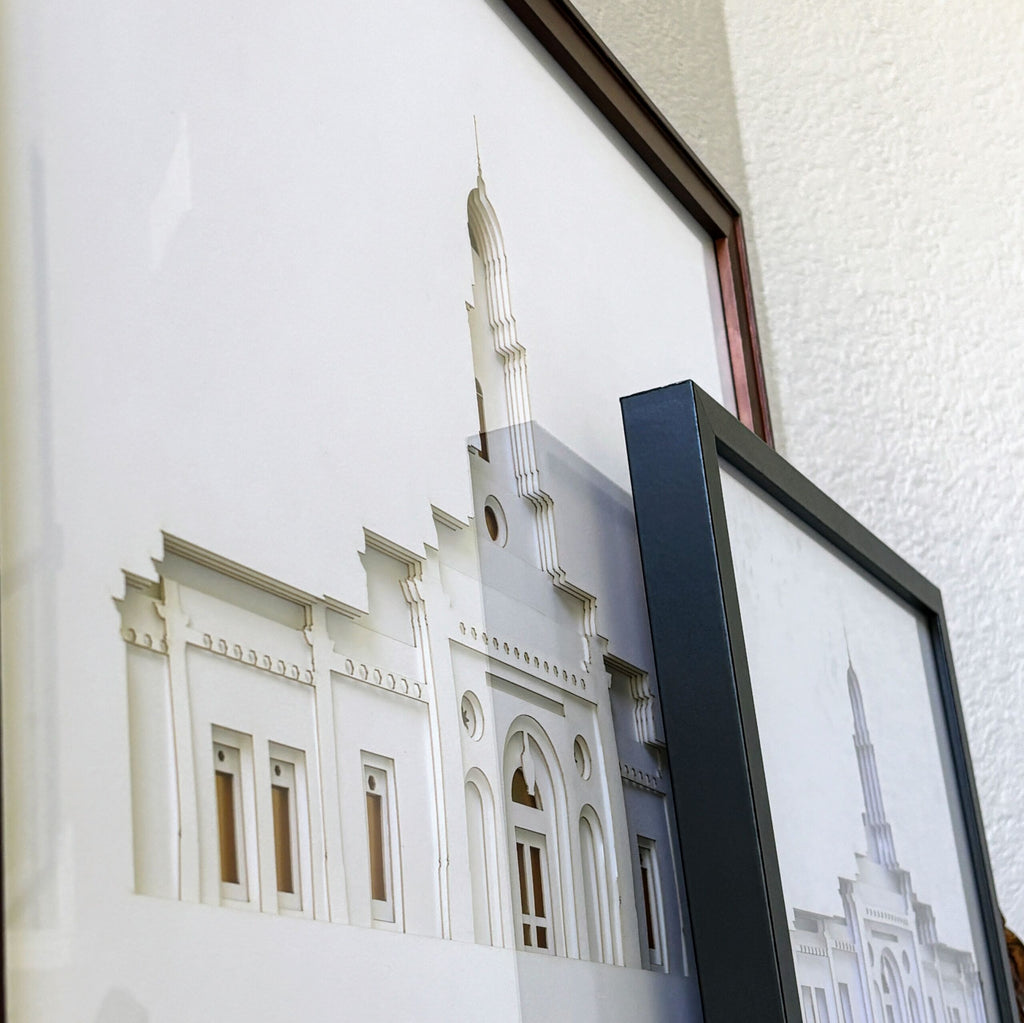 Bentonville Temple Art - Bentonville, AR Paper Temple Art image 2