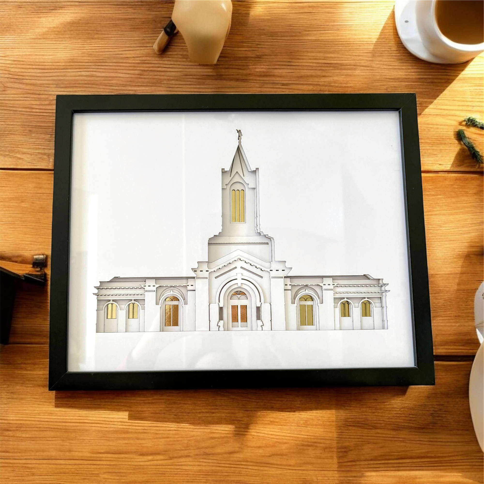 Ft. Collins Temple Art - Fort Collins, CO Paper Temple Art image 1