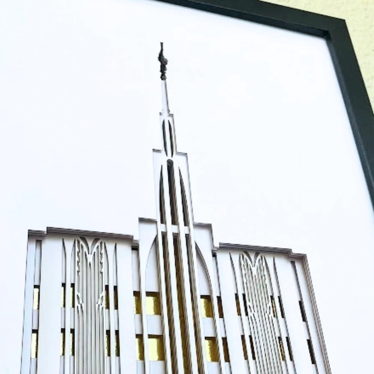 Seattle Temple Art - Seattle, WA Paper Temple Art image 0