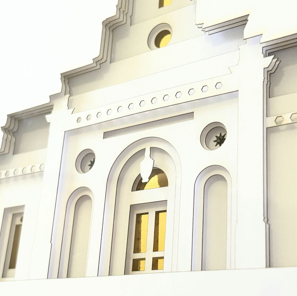 Bentonville Temple Art - Bentonville, AR Paper Temple Art image 4