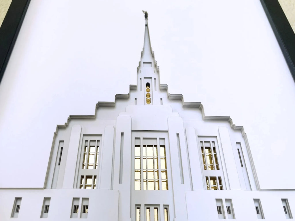 Ogden Temple Art - Ogden, UT Paper Temple Art image 0