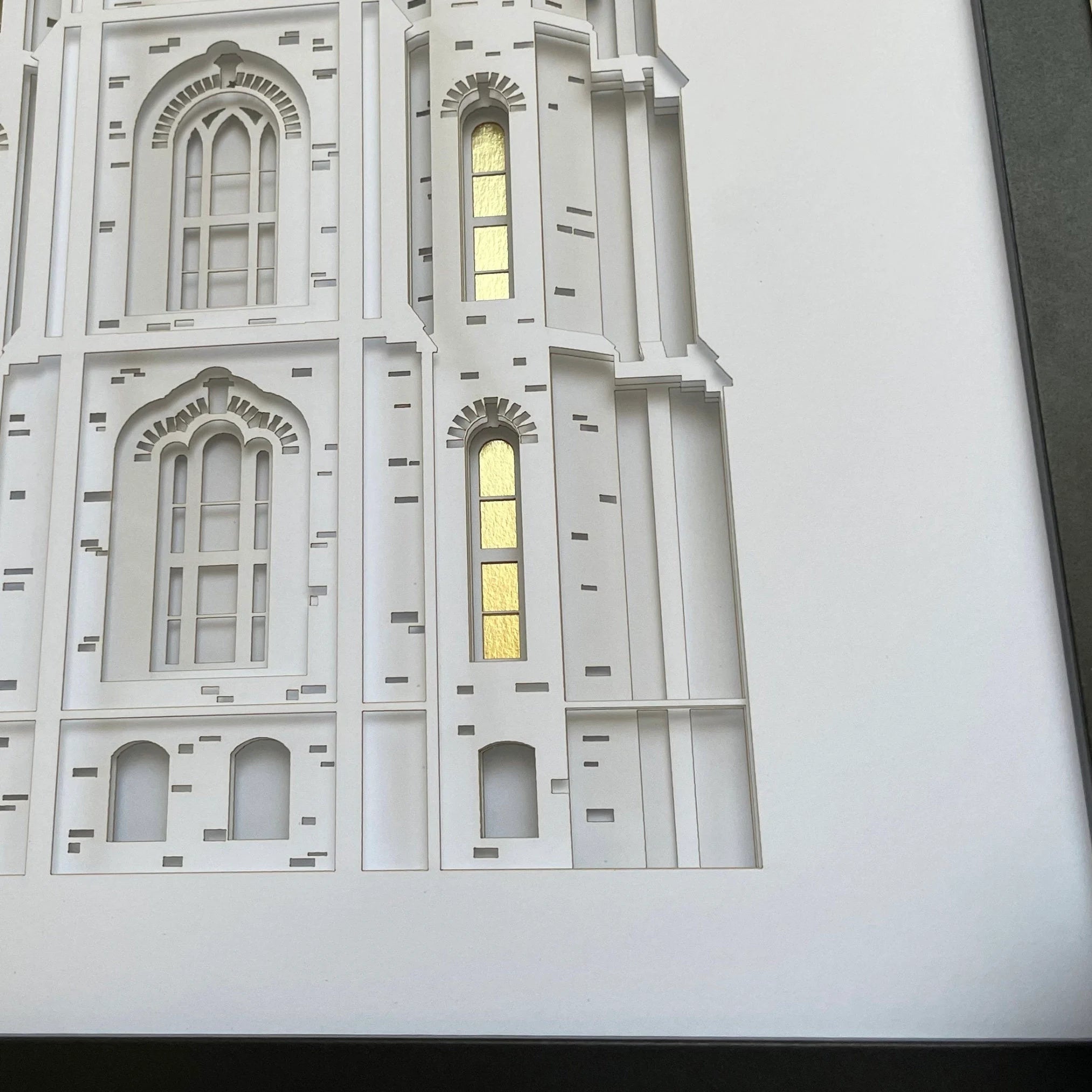 Manti Temple Art - Manti, UT Paper Temple Art image 2