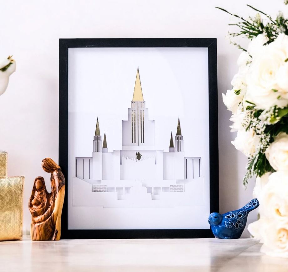 Oakland Temple Art - Oakland, CA Paper Temple Art image 5