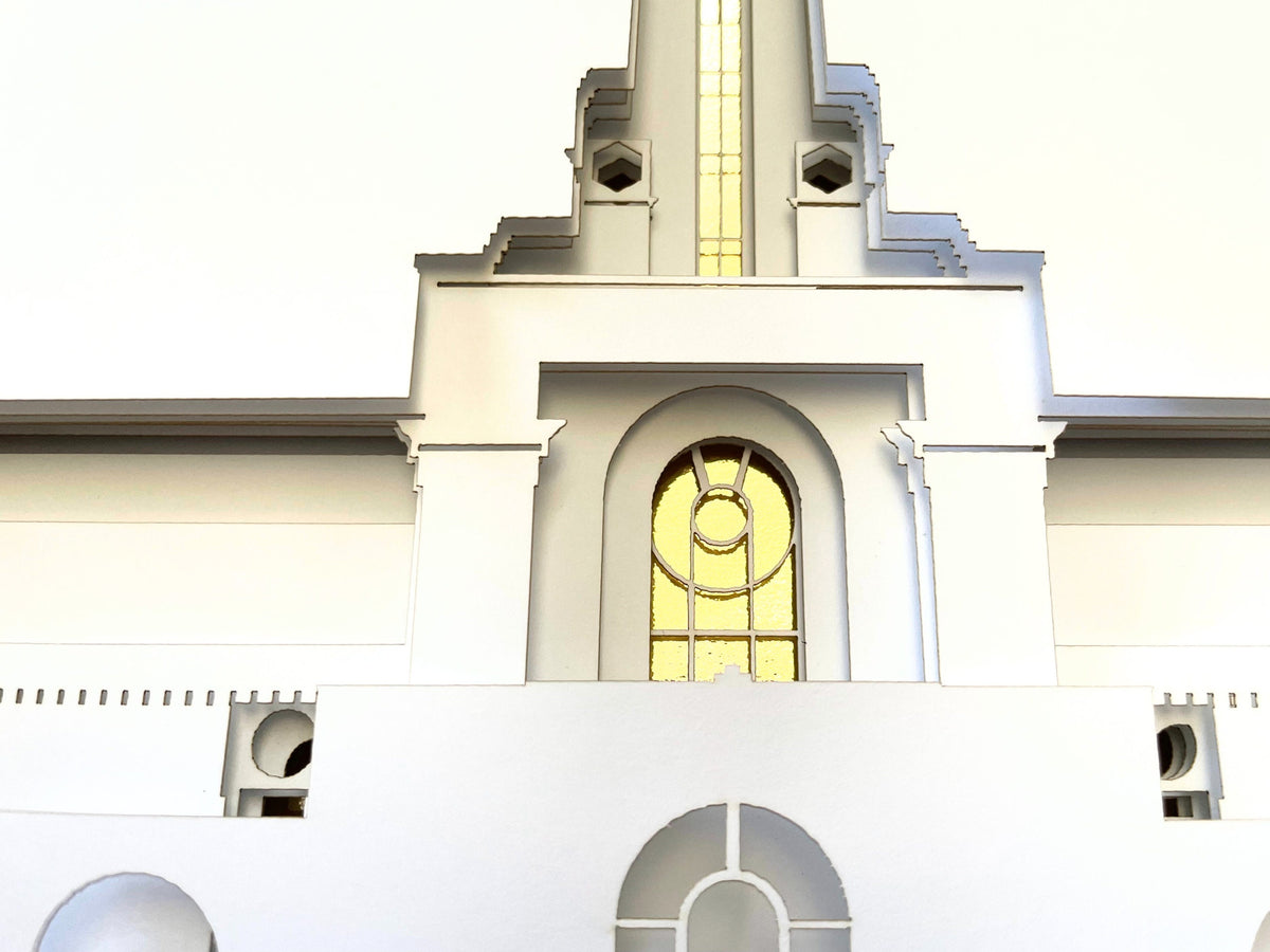 Mt. Timpanogos Temple Art Shadow Box