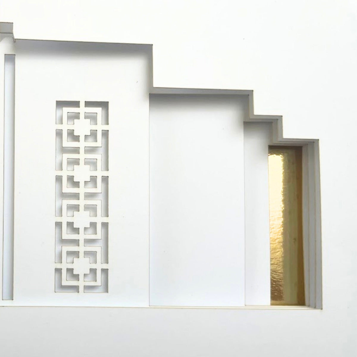 Idaho Falls Temple Art Shadow Box