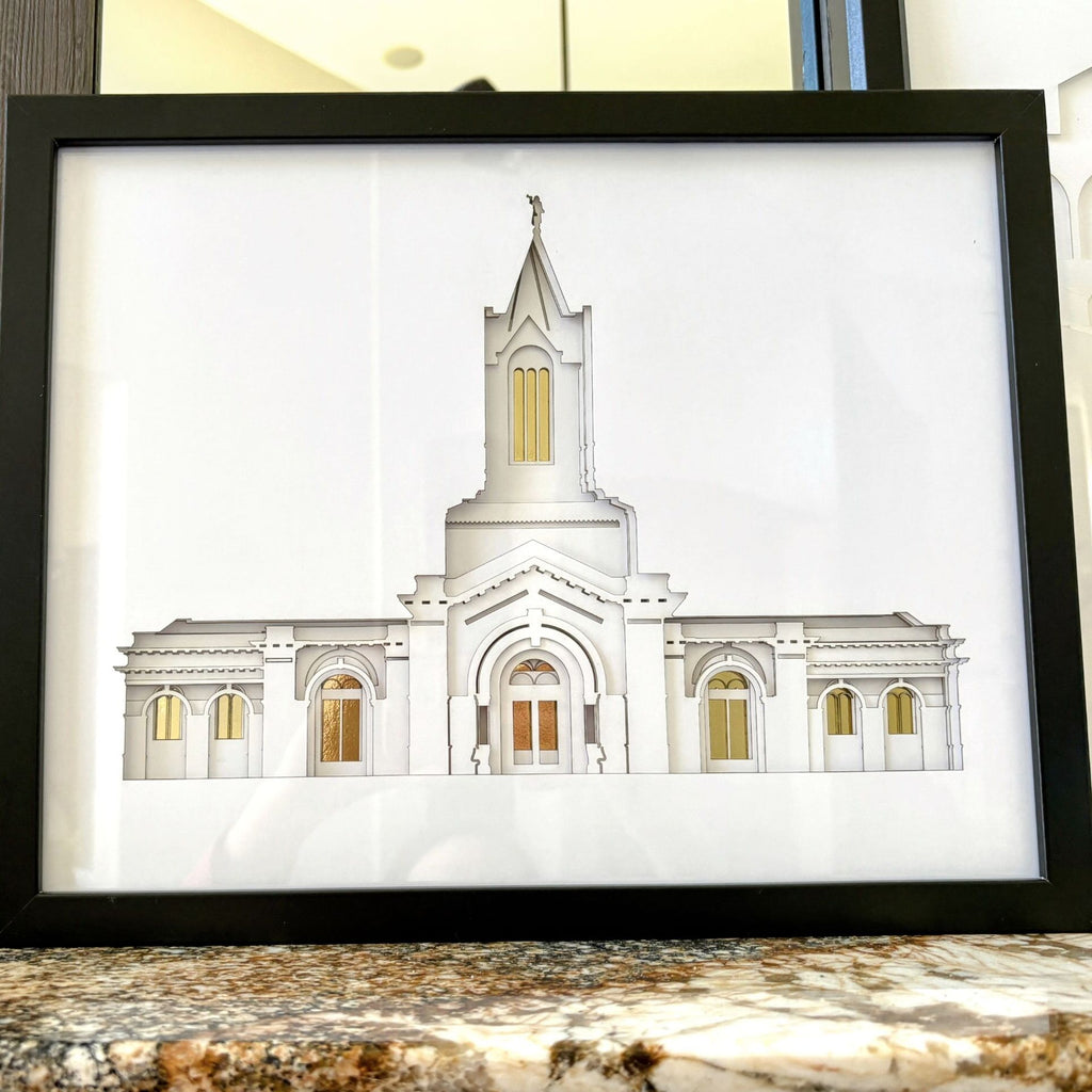 Ft. Collins Temple Art - Fort Collins, CO Paper Temple Art image 0