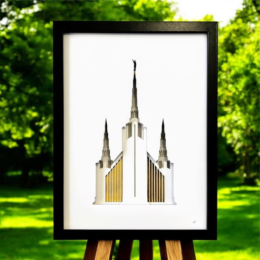 Portland Temple Art, Paper Temple Art of Portland, OR image 6