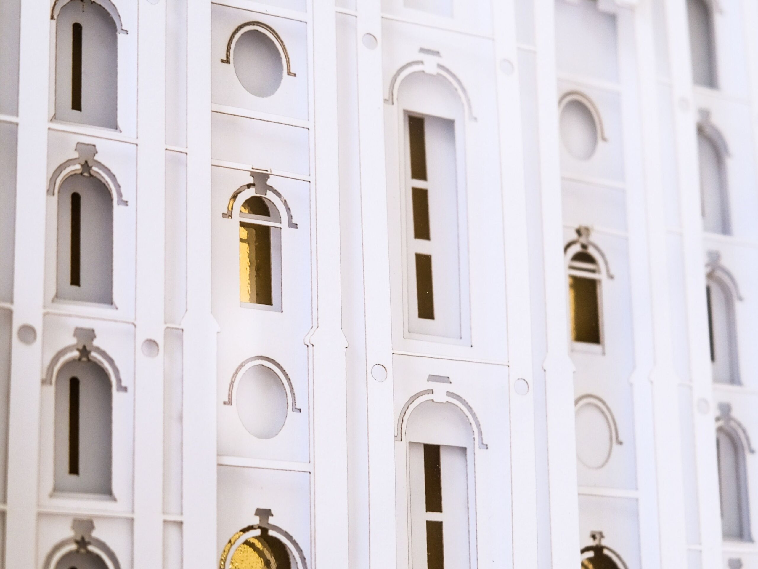 SLC Temple Art - Salt Lake City Paper Temple Art image 2