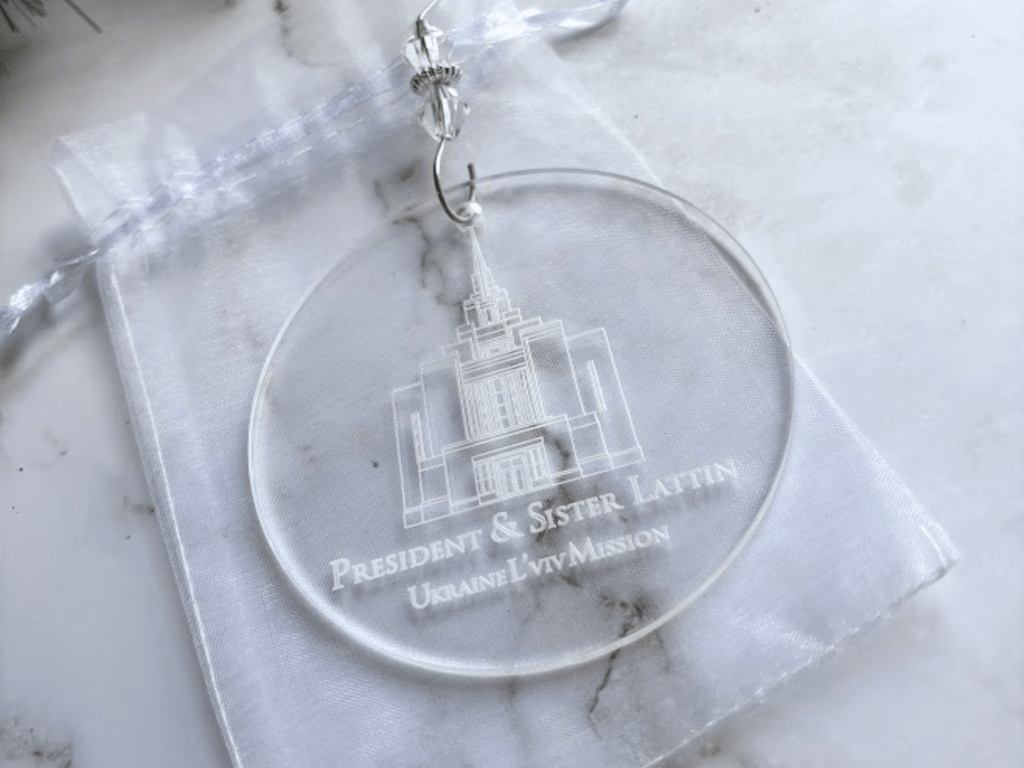 LDS Temple Ornament image 5