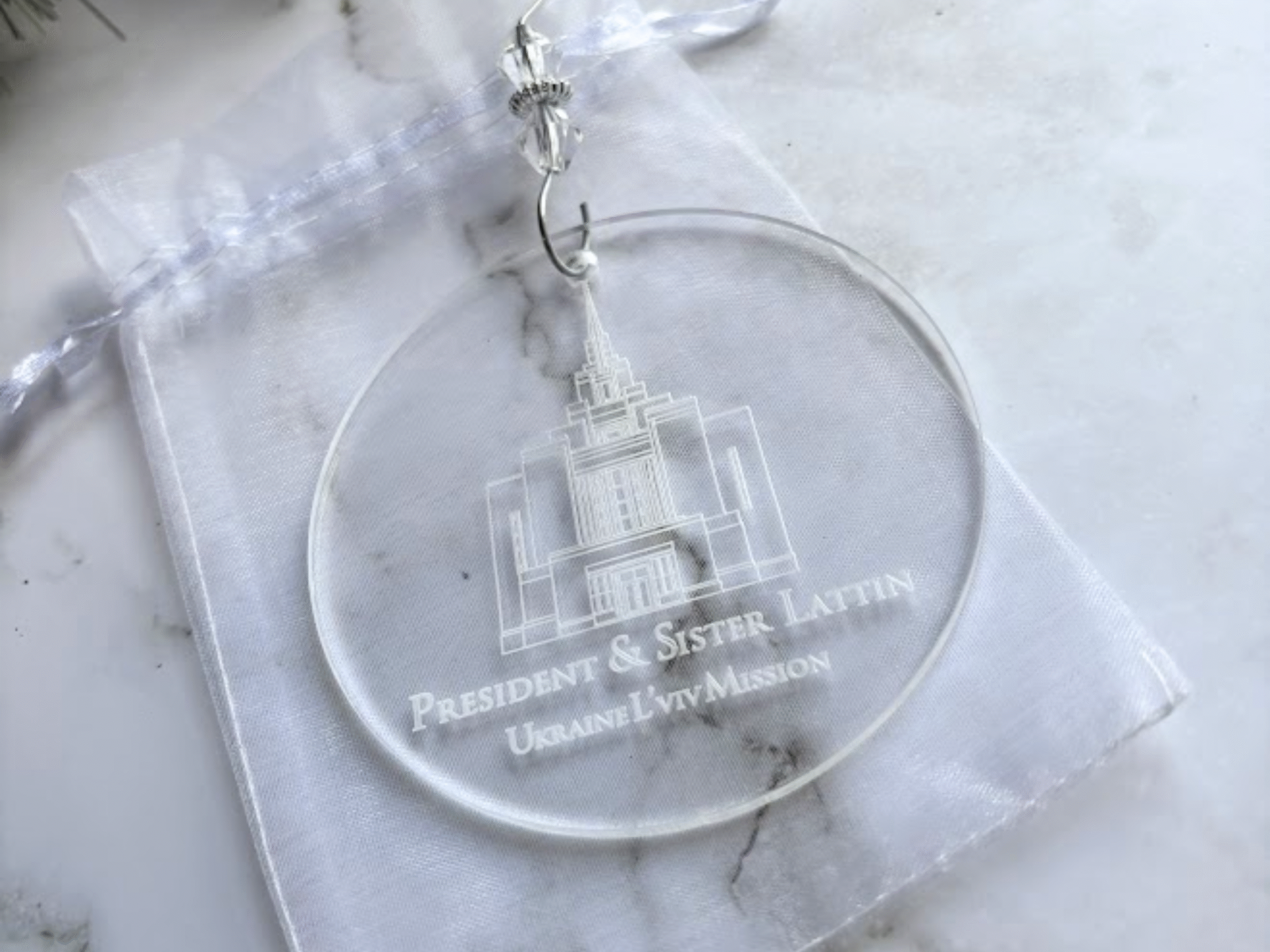 LDS Temple Ornament image 5