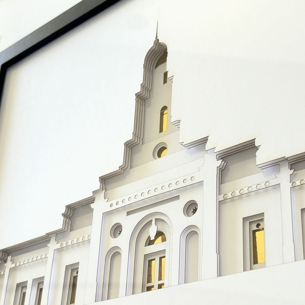 Bentonville Temple Art - Bentonville, AR Paper Temple Art image 3