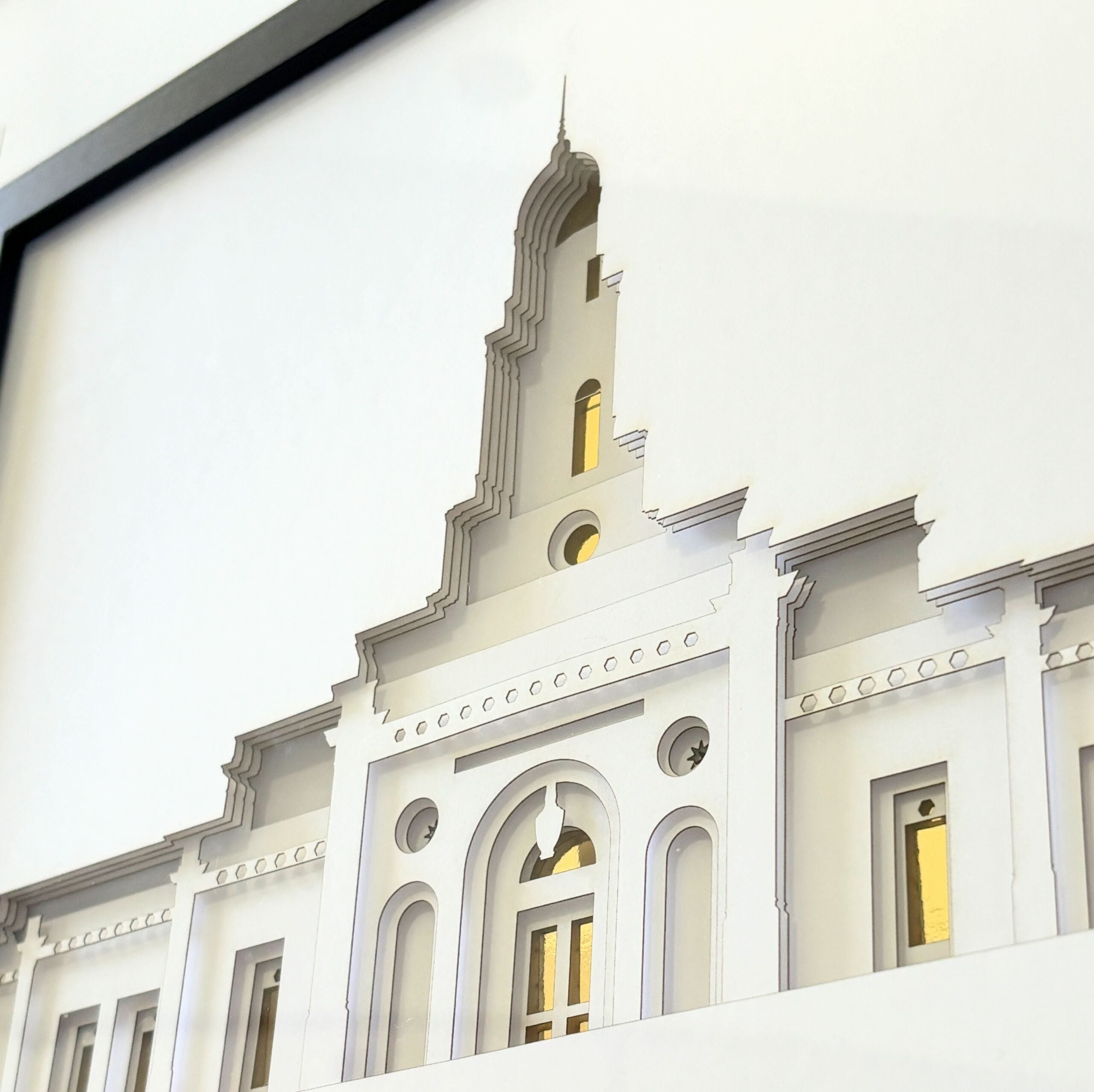 Bentonville Temple Art - Bentonville, AR Paper Temple Art image 3