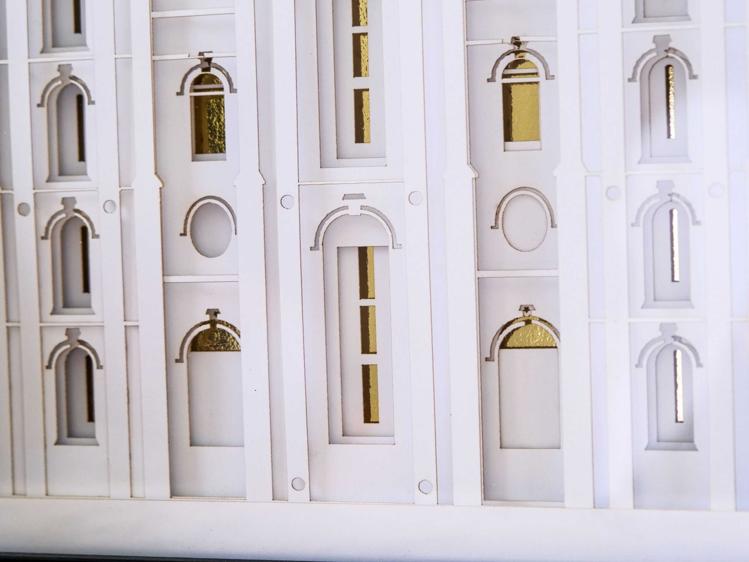 SLC Temple Art - Salt Lake City Paper Temple Art image 1