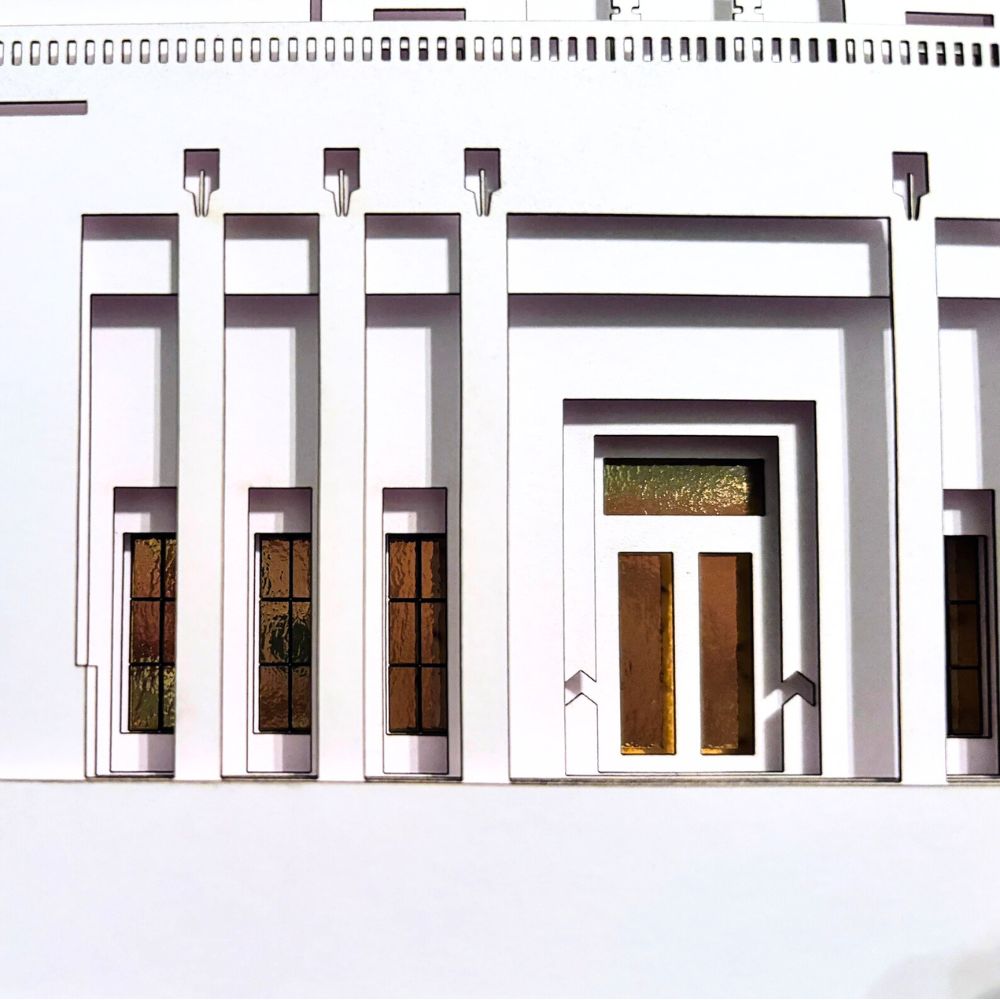 Draper Temple Art - Draper, UT Paper Temple Art image 4