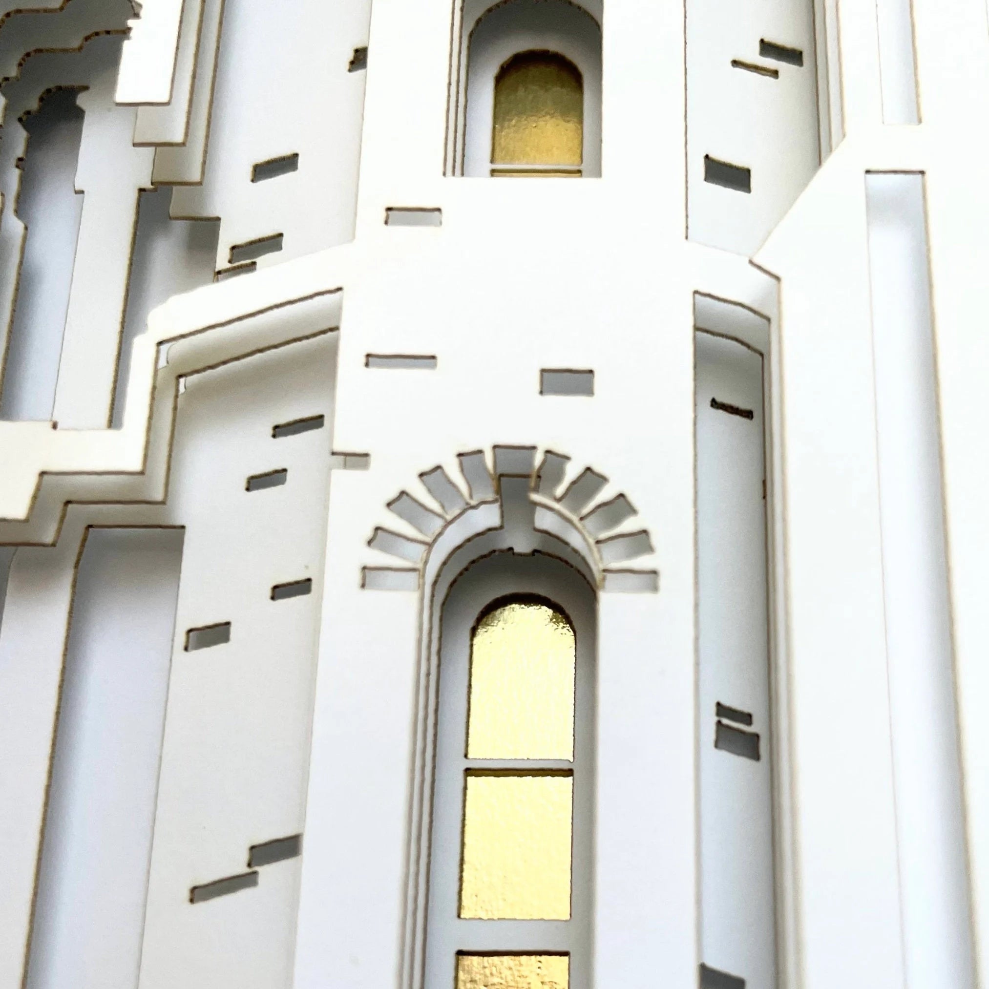 Manti Temple Art - Manti, UT Paper Temple Art image 1